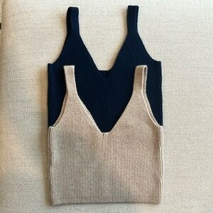 Cropped Cashmere Tanks Bundle